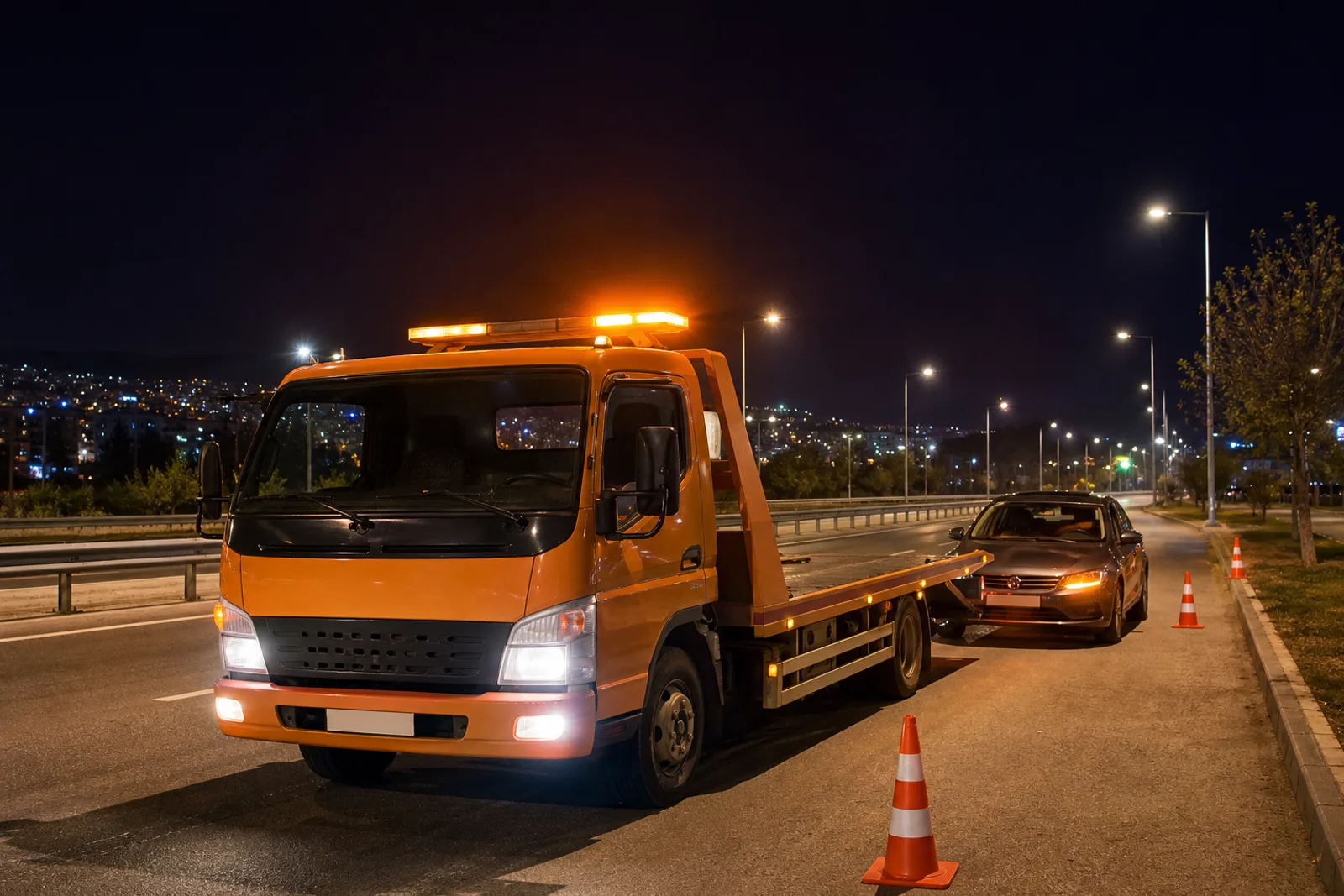 7/24 Yol Yardım için Türkiye tipi yol yardım hizmeti