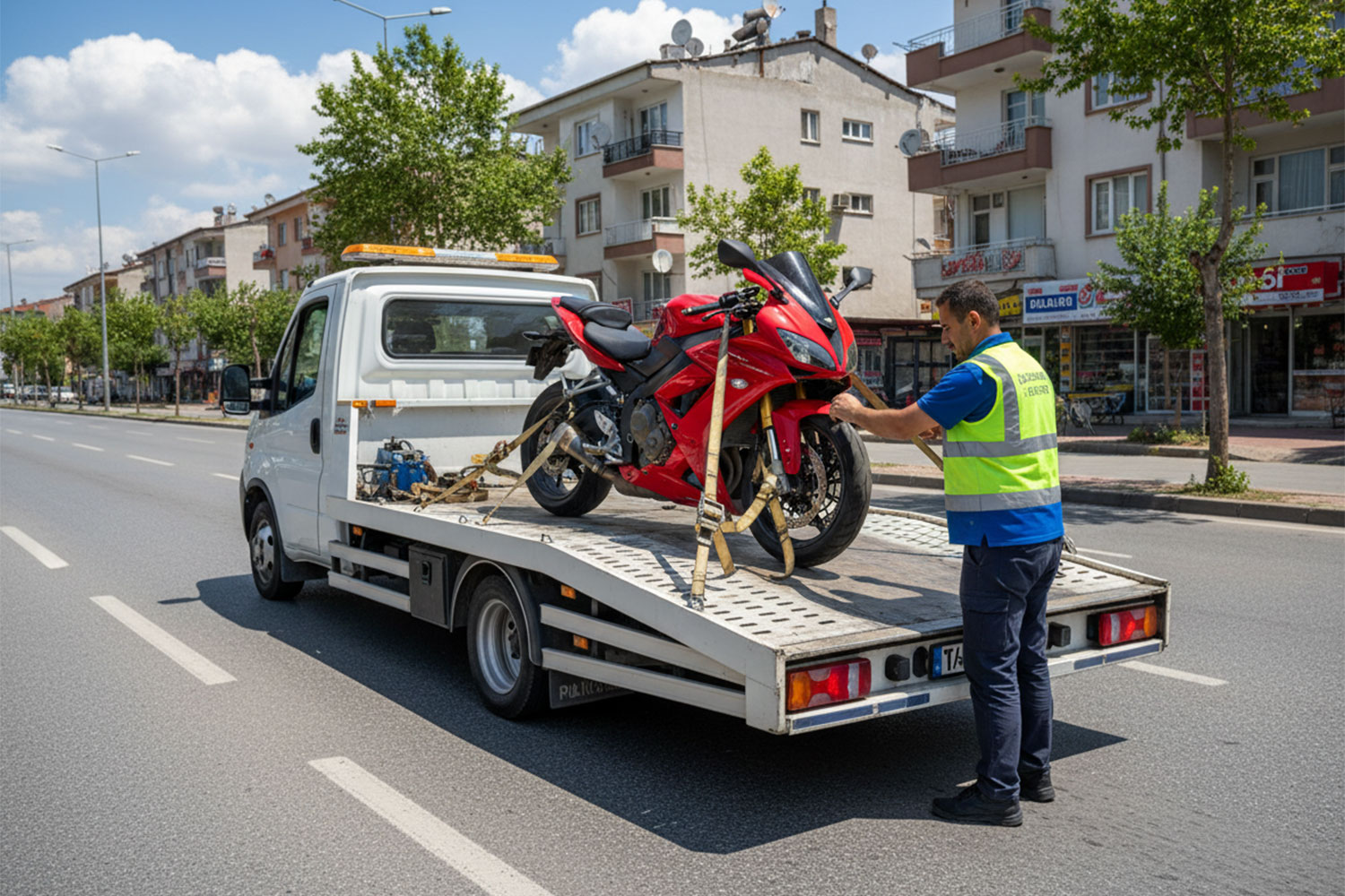 Motor Çekme Hizmeti